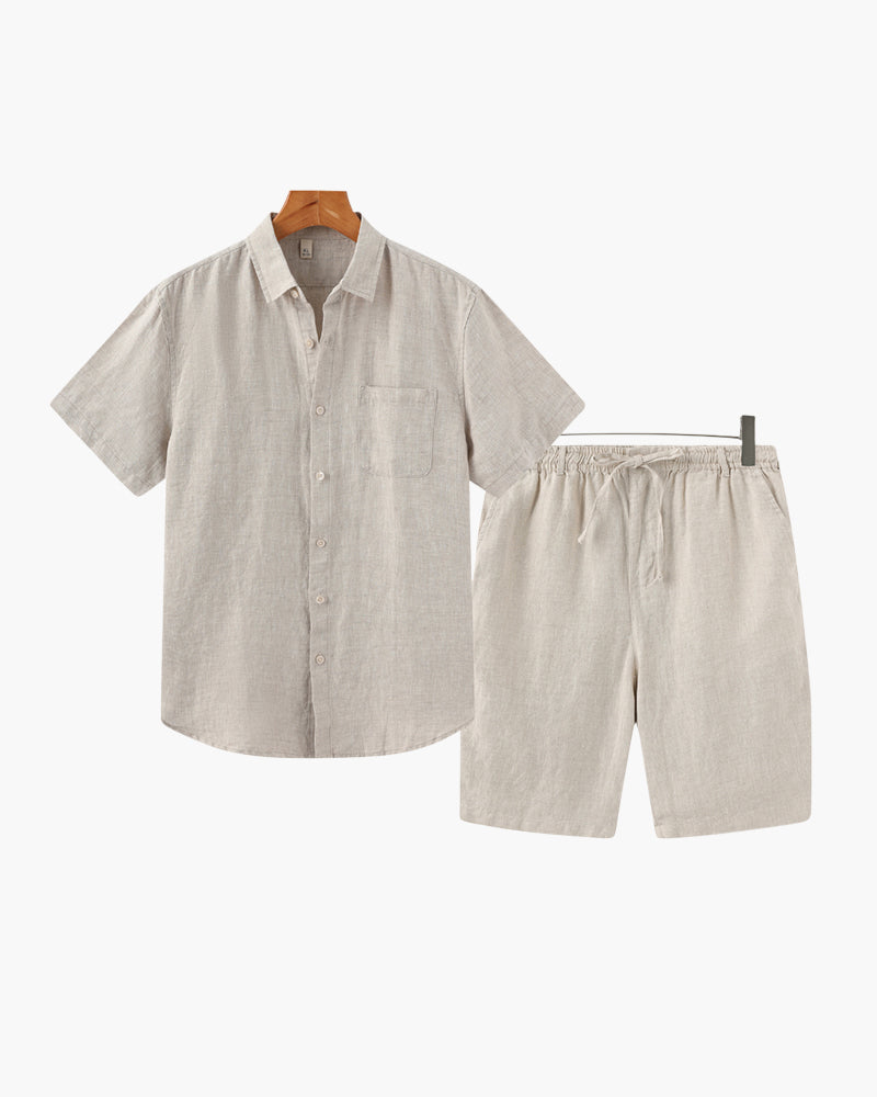 Lancaster Linen Combo (Shorts)