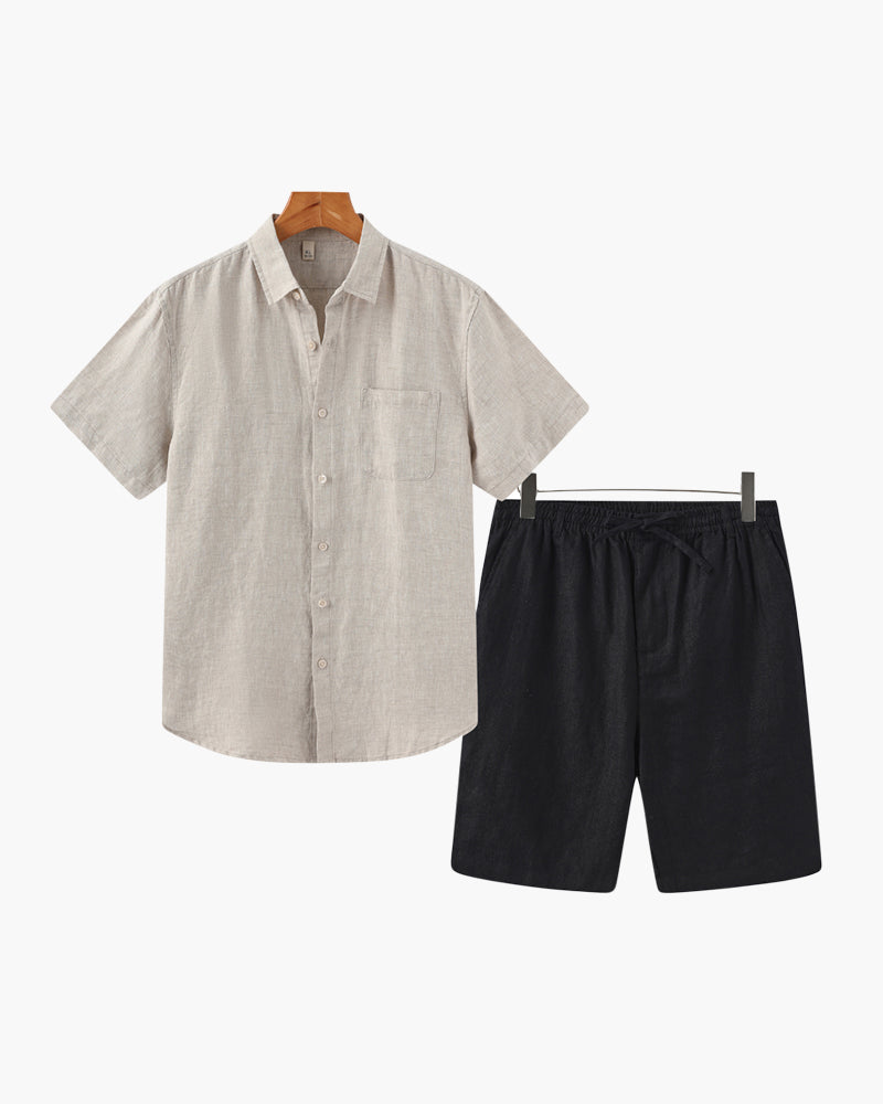 Lancaster Linen Combo (Shorts)