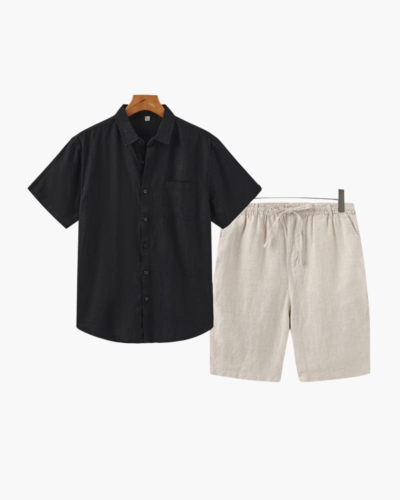 Lancaster Linen Combo (Shorts)