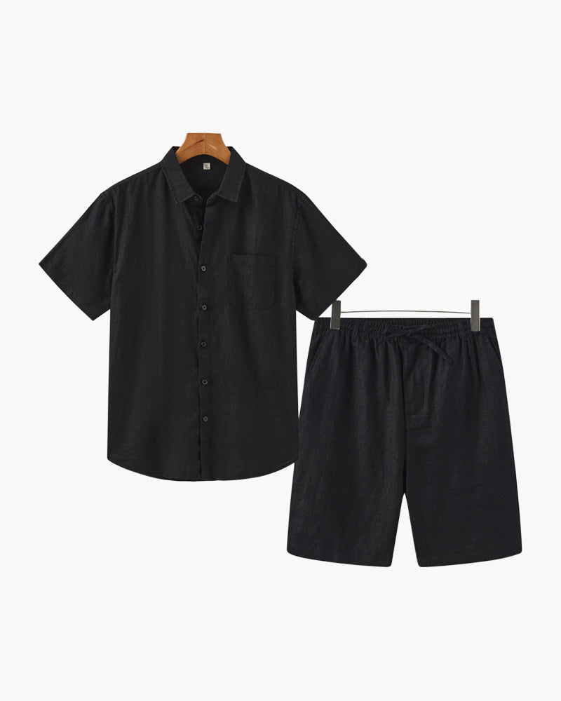 Lancaster Linen Combo (Shorts)