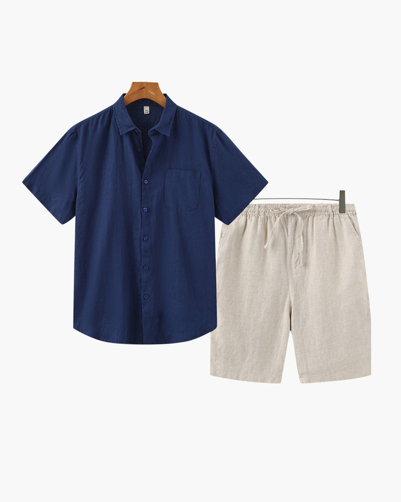 Lancaster Linen Combo (Shorts)