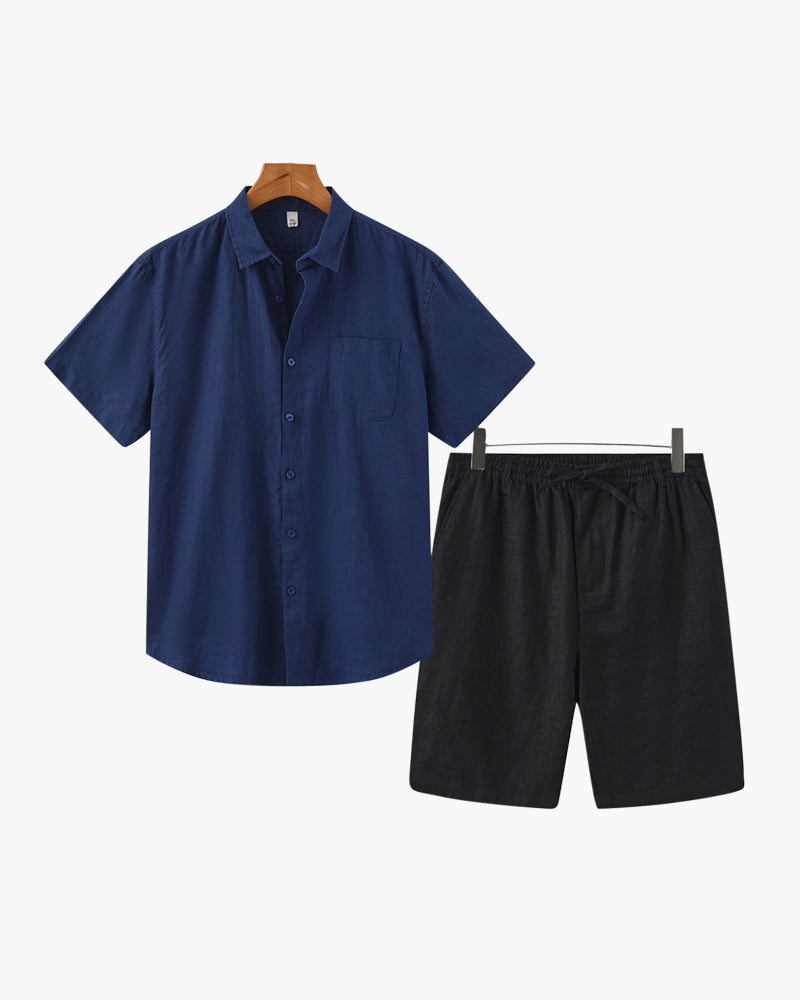 Lancaster Linen Combo (Shorts)