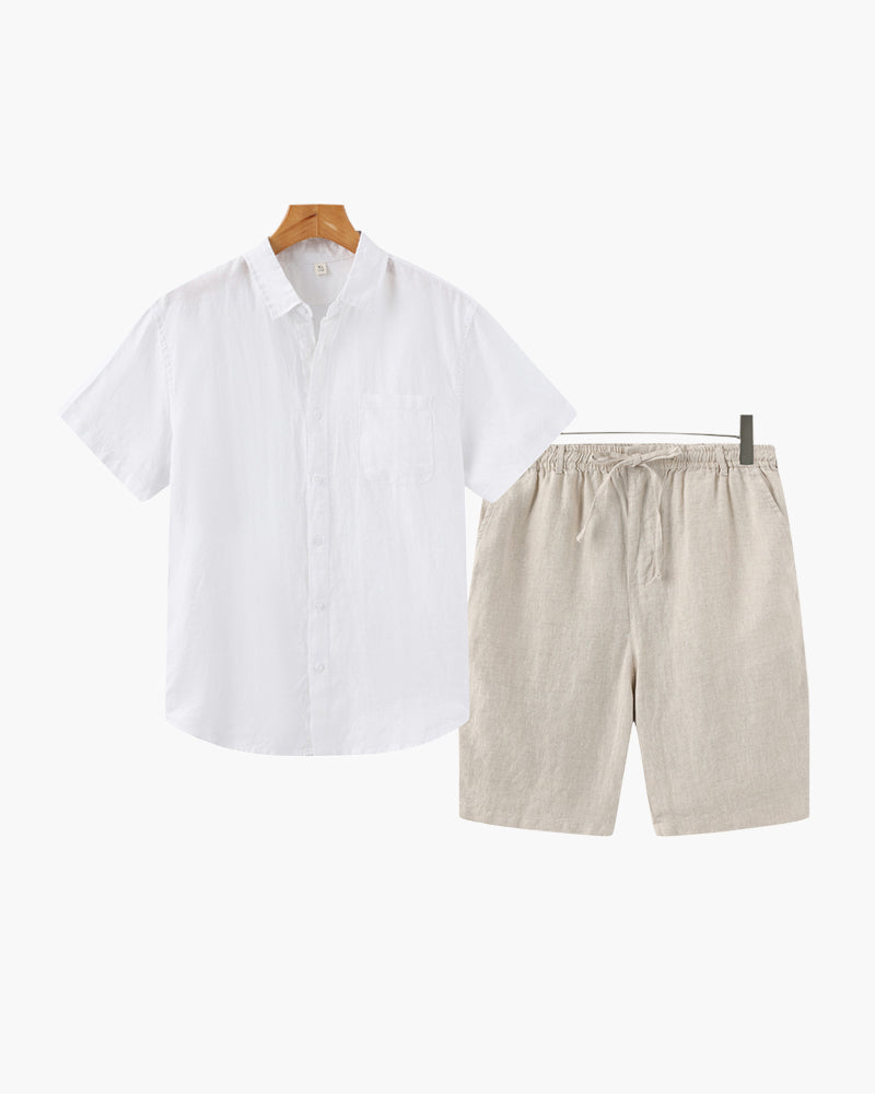 Lancaster Linen Combo (Shorts)