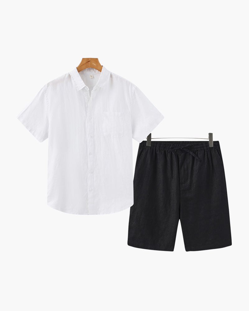 Lancaster Linen Combo (Shorts)