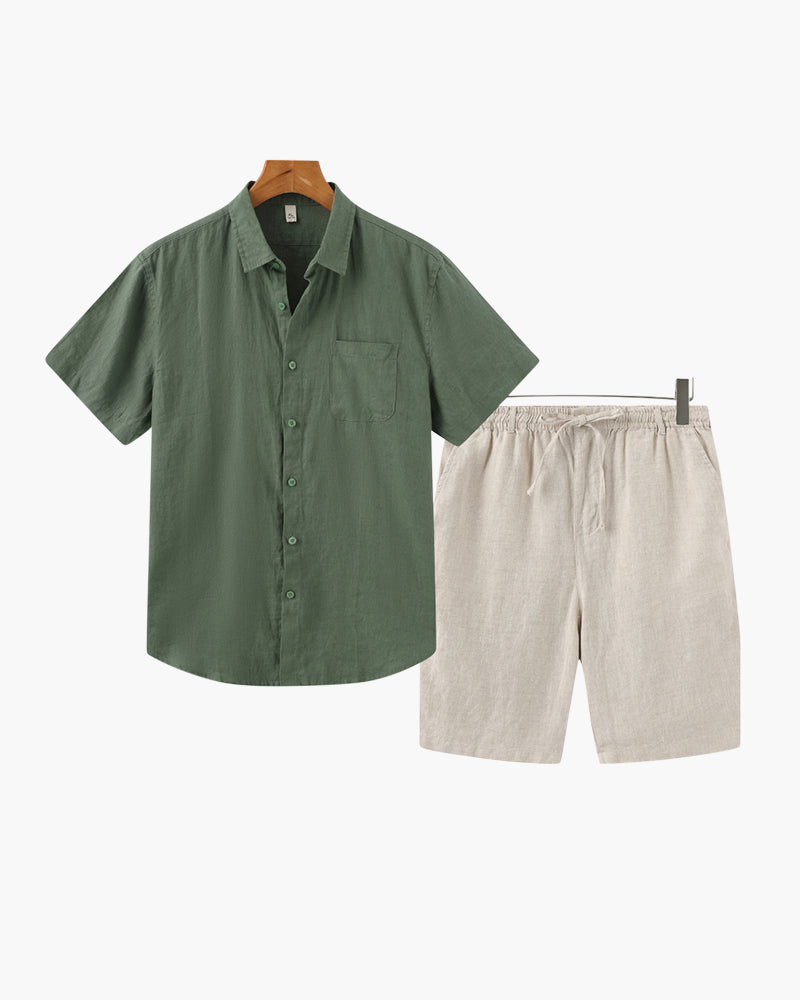 Lancaster Linen Combo (Shorts)